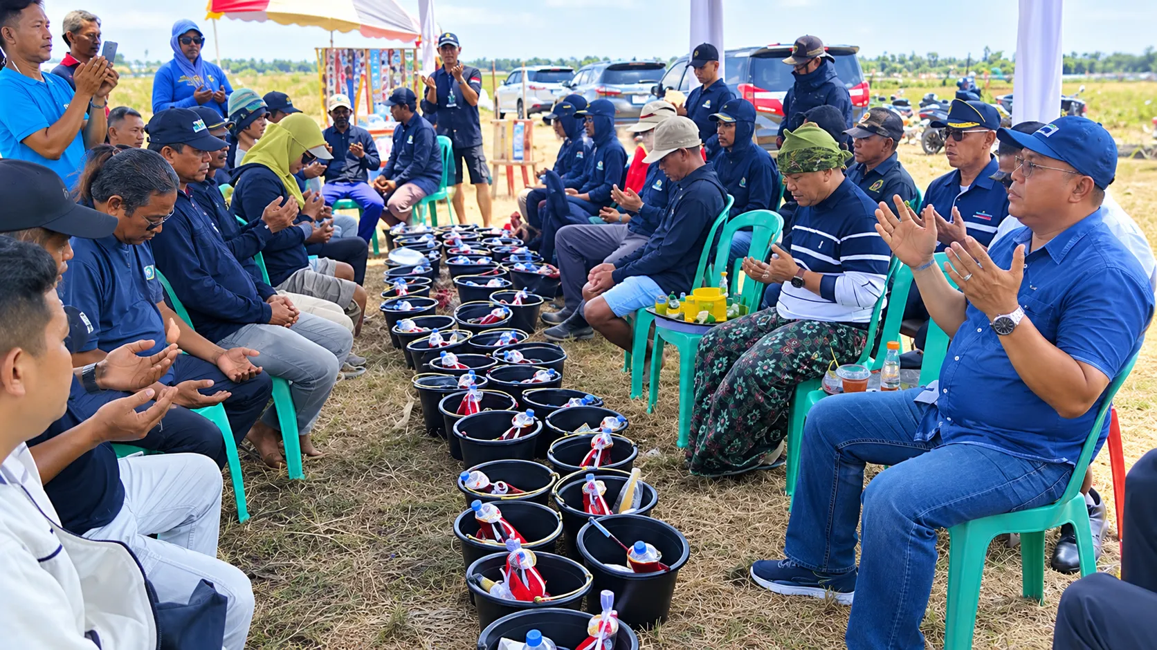 Syukuran Panen Garam di Pengarengan Cirebon, Produksi 2026 Capai 3.000 Ton 1 cirebon-garam
